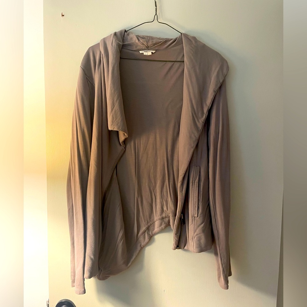 Helmut Lang asymmetrical zip up jacket size M